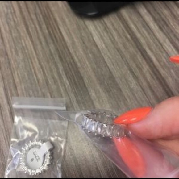 Eternity ring silver diamond - Picture 4 of 4